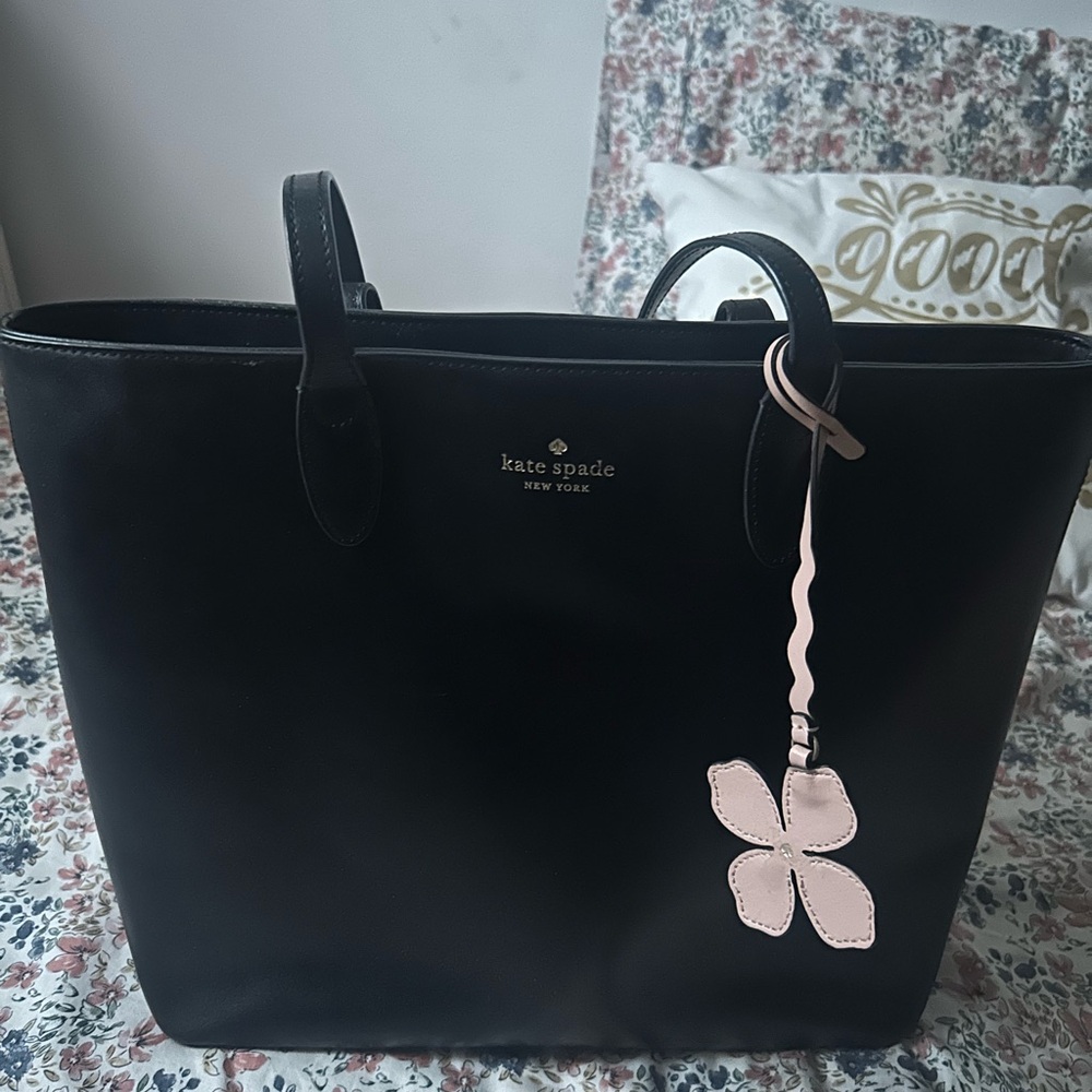 Kate Spade black tote bag